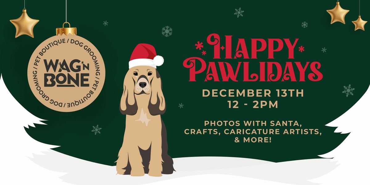 Happy Pawlidays at Wag'N Bone, 13 December | Event in Dallas | AllEvents