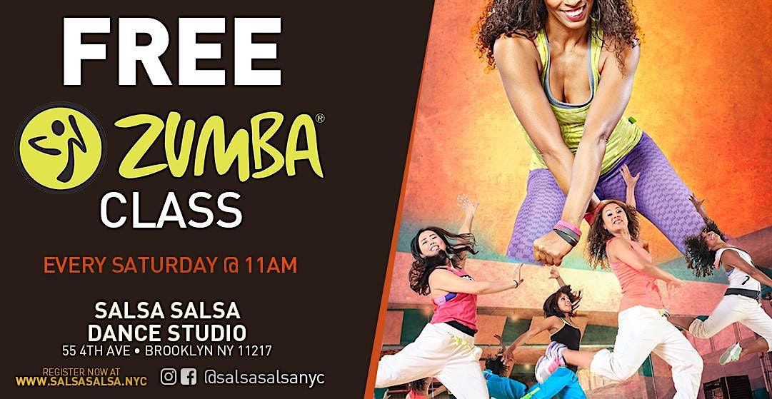 Free Zumba Class, Salsa Salsa Dance Studio, Brooklyn, December 9 2023