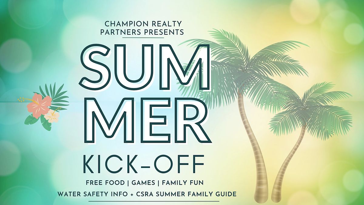 Summer KickOff Event Family Fun!, Gateway Park, Grovetown, 6 May