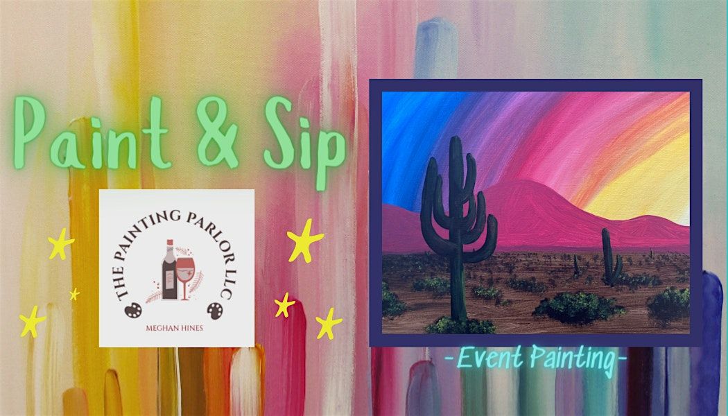 Paint and Sip Social Art Event Relax, Learn, & Create, Hook Gallery & Framing, Kansas City