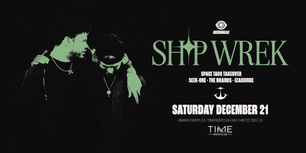 Ship Wrek (21+), 31 December | Event in Brooklyn | AllEvents