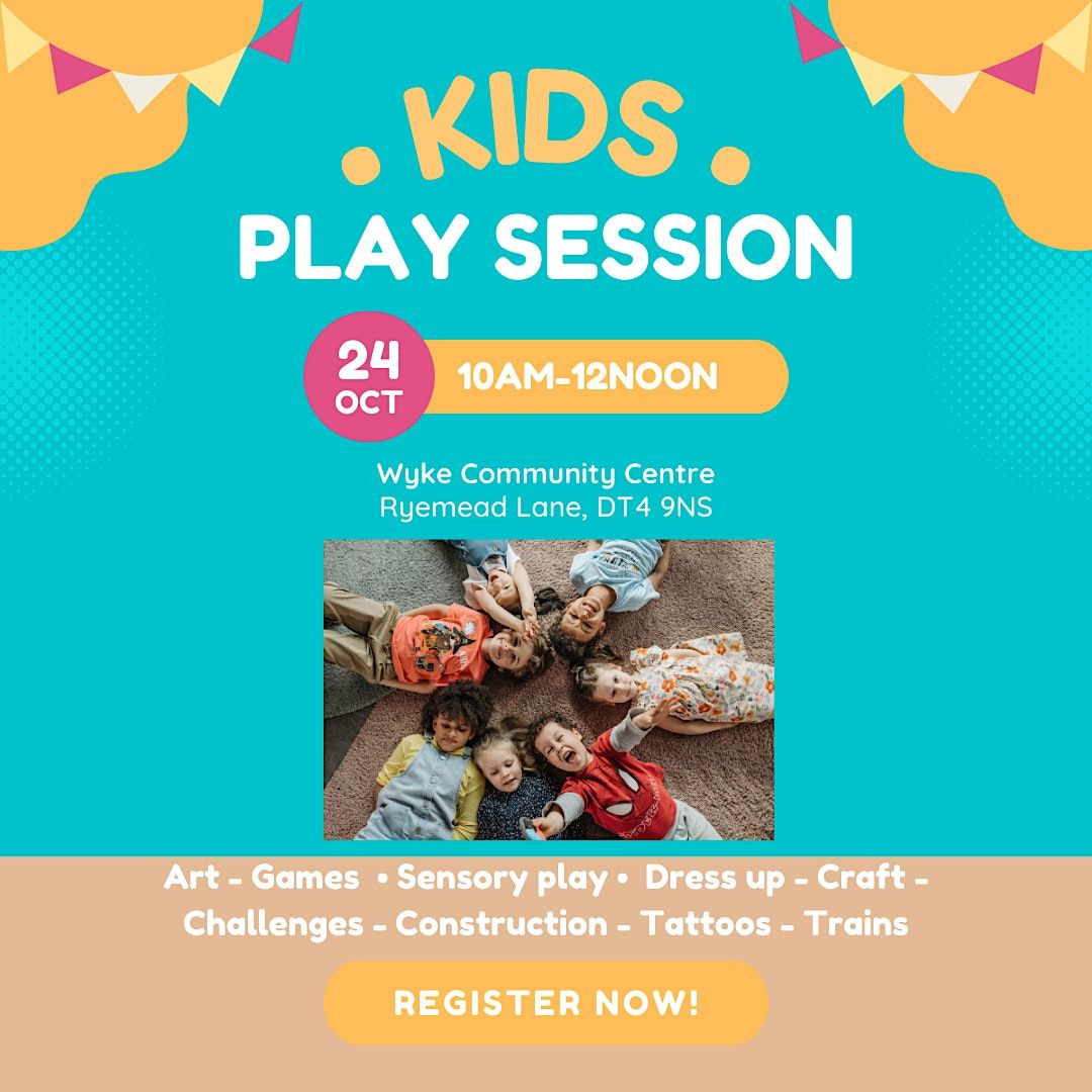 Half Term Kids Play Session, Wyke Regis Community Centre, Weymouth, 24
