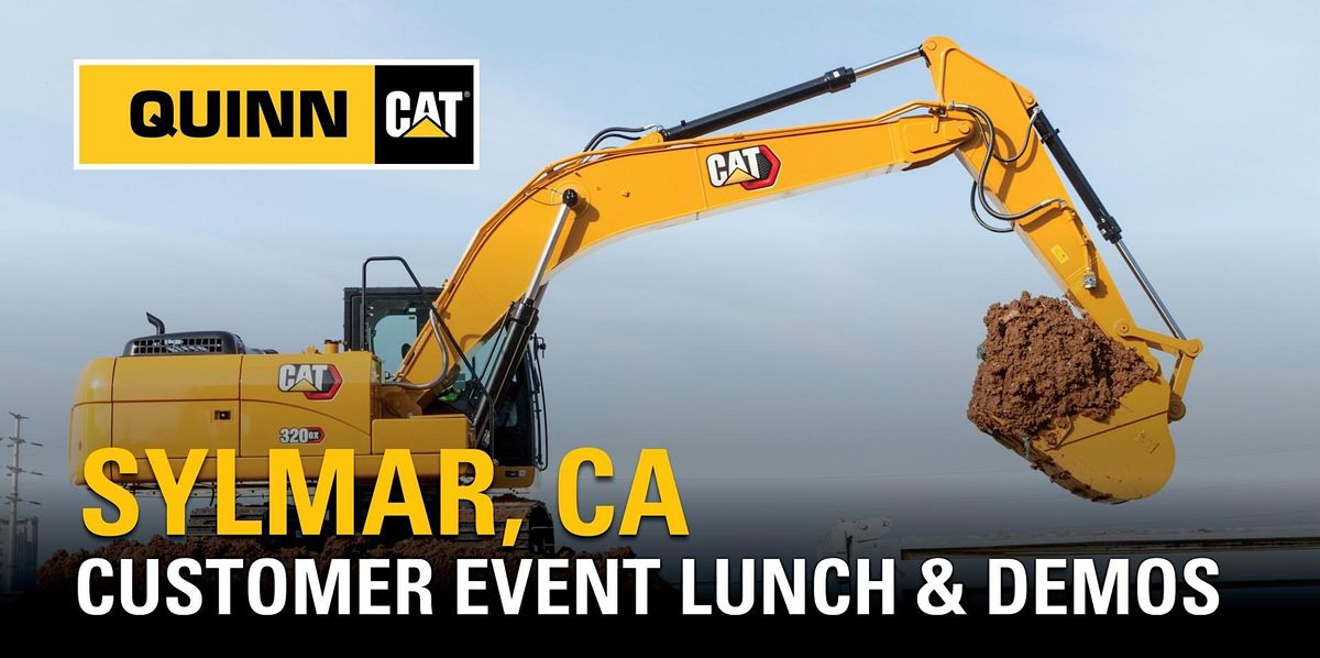 Customer Event Lunch & Demo Quinn Cat (Sylmar, CA), Quinn Company