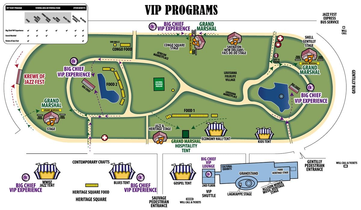 Parking New Orleans Jazz Festival: Weekend 2 - Saturday, 2 May | Event in New Orleans | AllEvents