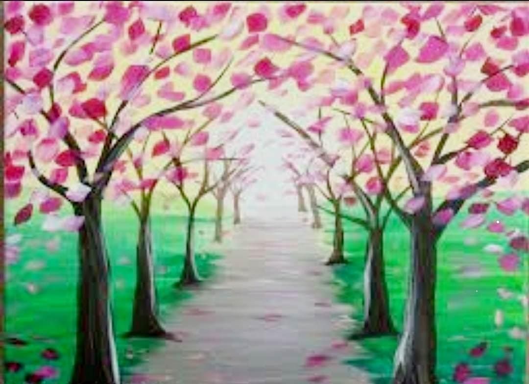 Paint and Sip Class Susan Brown, 1020 W Woodway Ave, Spokane, April