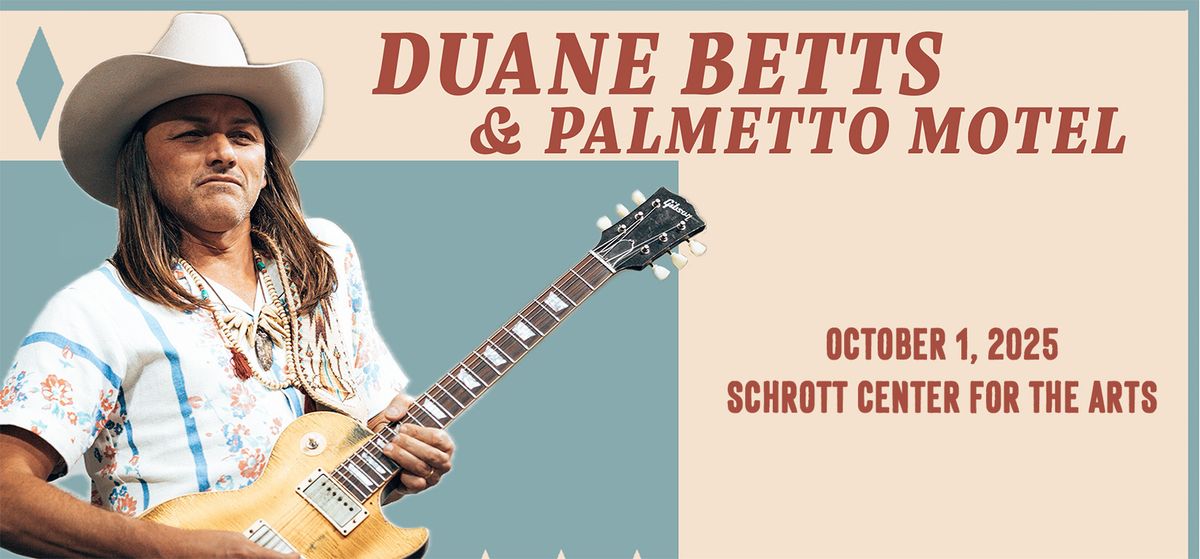 Duane Betts & Palmetto Motel with Jaime Wyatt, 2 October | Event in Indianapolis | AllEvents