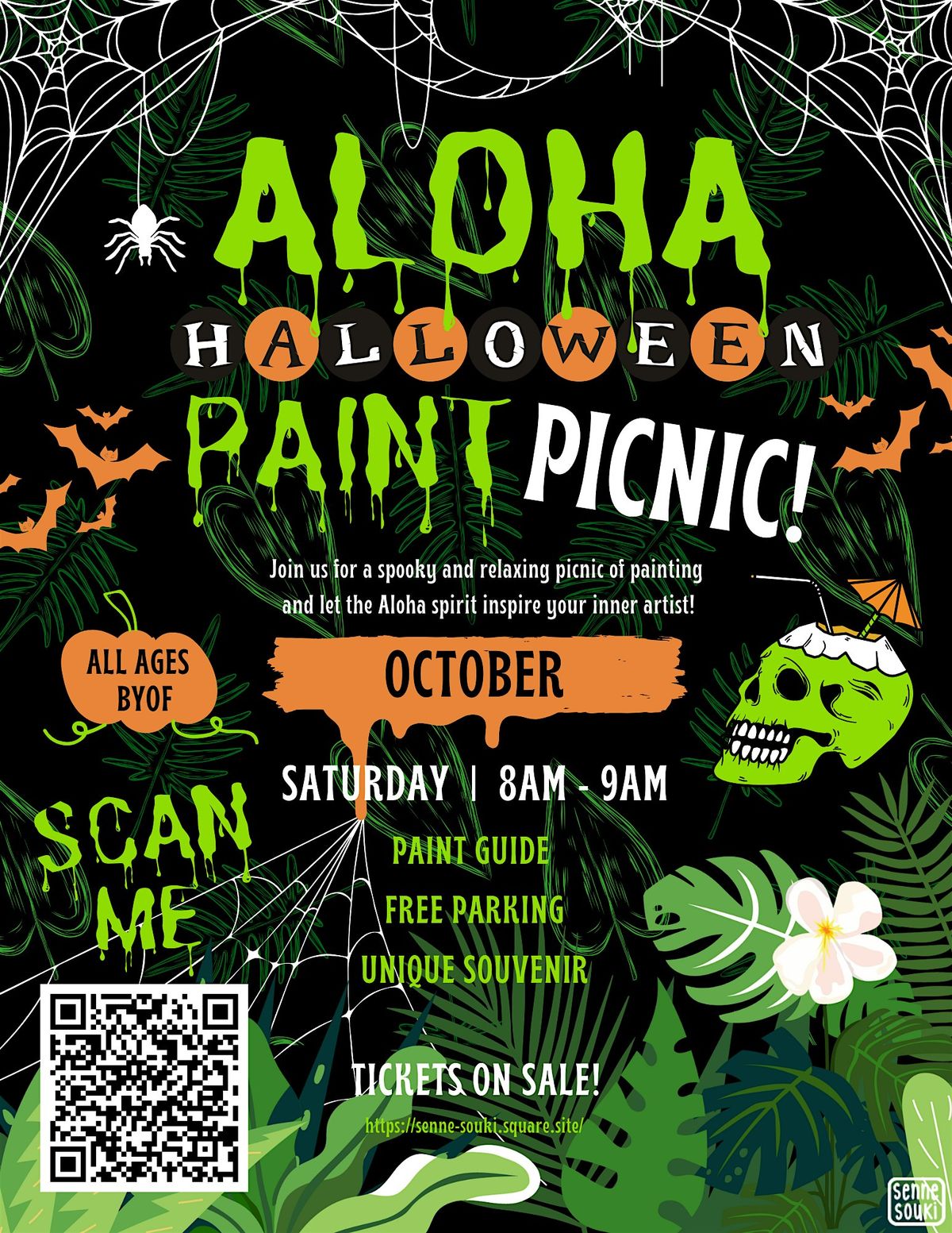 Aloha Halloween Paint Picnic | Event in Honolulu | AllEvents