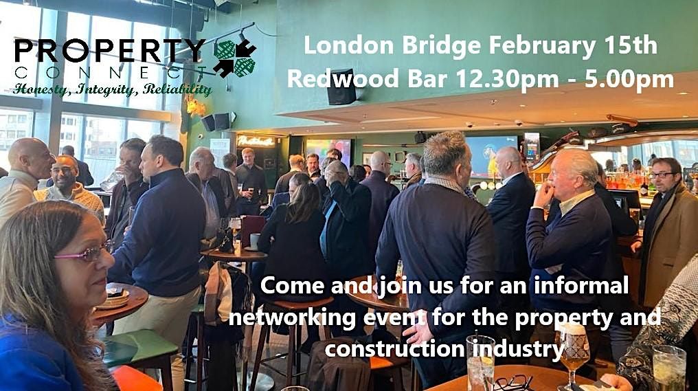 PropertyConnect London Bridge, Redwood Sports Pub & Kitchen, London, 15 February 2024