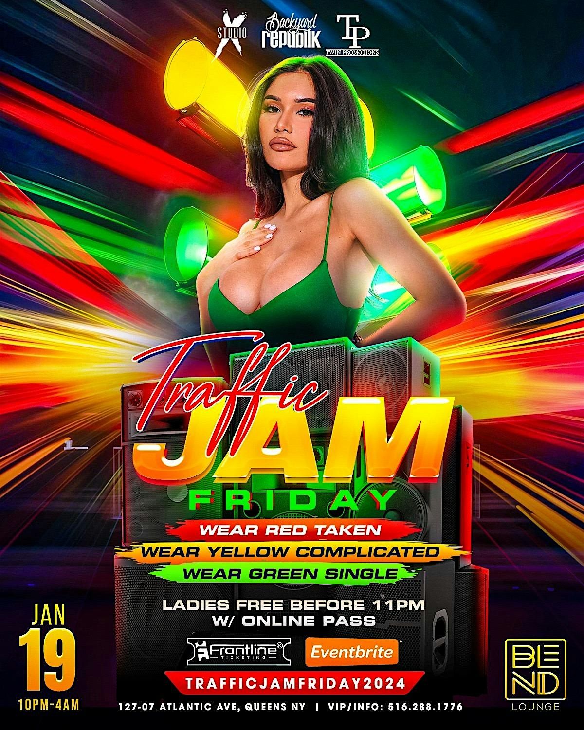 TRAFFIC JAM FRIDAY BLEND LOUNGE Queens January 19 To January 20 traffic-jam-friday-blend-lounge-queens-january-19-to-january-20