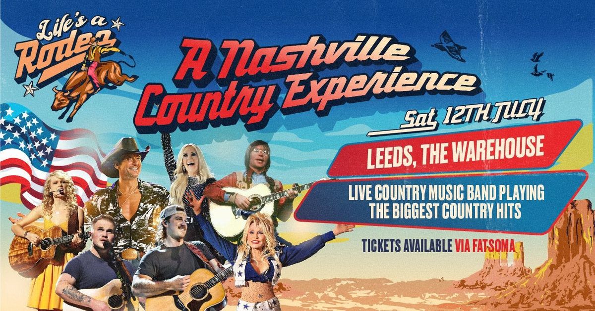 Leeds: A Nashville Country Music Experience 🇺🇸 , 12 July | Event in Leeds | AllEvents