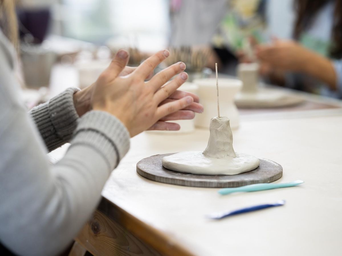 Monday Afternoon Pottery Hand building Term 1, 2023 with Tracey