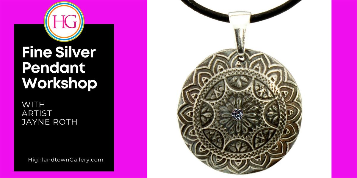 Create a Silver Pendant Necklace with Jayne Roth - 1 Day Workshop | Event in Baltimore | AllEvents