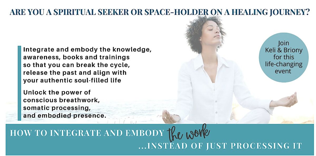 How to Embody the INNER WORK Instead of Just Processing It-Dayton, 1 April | Event in Dayton | AllEvents.in
