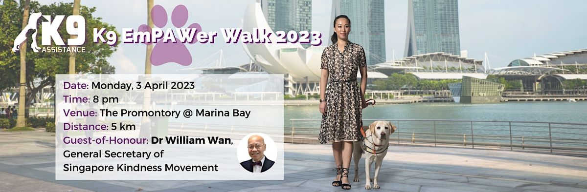 K9 EmPAWer Walk 2023, 3 April | Event in Singapore | AllEvents.in