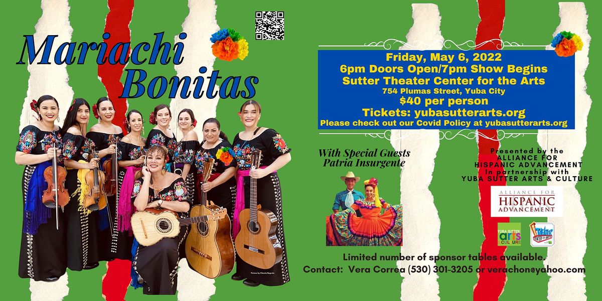 Mariachi Bonitas With Special Guests Patria Insurgente, Sutter Theater
