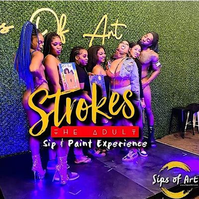 The Adam & Eve Sip & Paint Naked Art Class- Downtown, Los Angeles, Sips