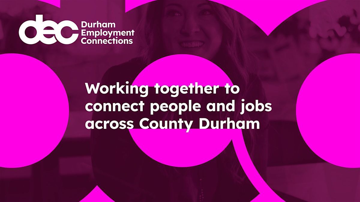 Durham Employment Connections Forum November 2024, Castle View Suite