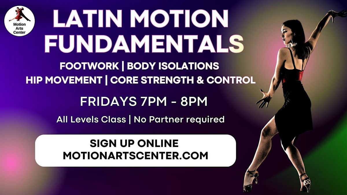Latin Motion Fundamentals Classes in San Mateo | Event in San Mateo | AllEvents