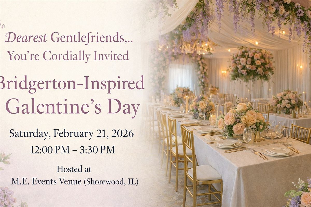 Lady Turners Bridgerton-Inspired Galentines Day Tea!