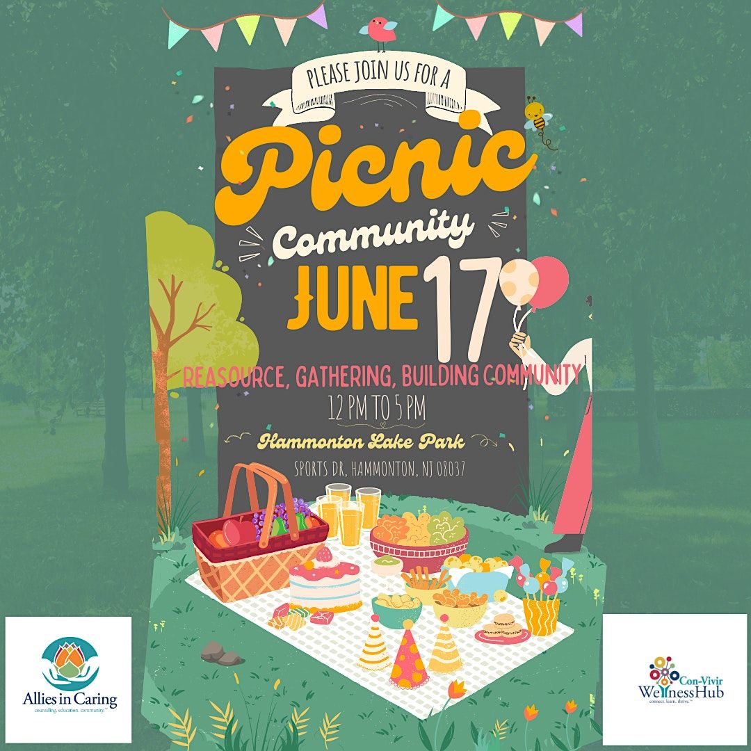 Community Picnic / Picnic Comunitario, Hammonton Lake Park, 17 June