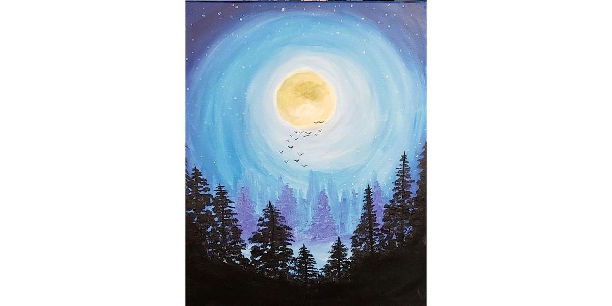 Full moon paint and sip painting event at The Union., The Union