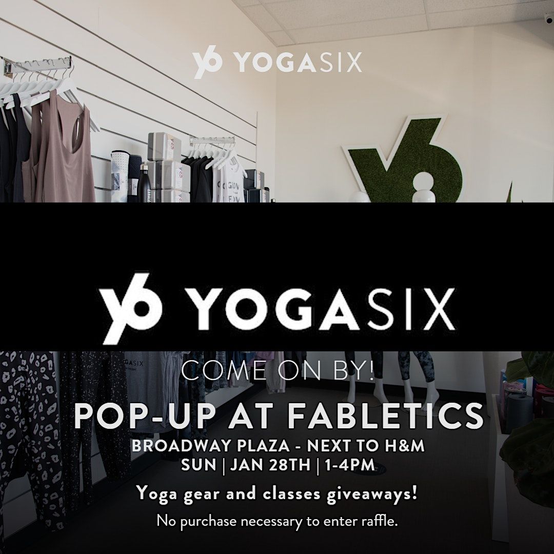 YogaSix Pop-Up at Fabletics, Fabletics, Walnut Creek, 28 January 2024 ...