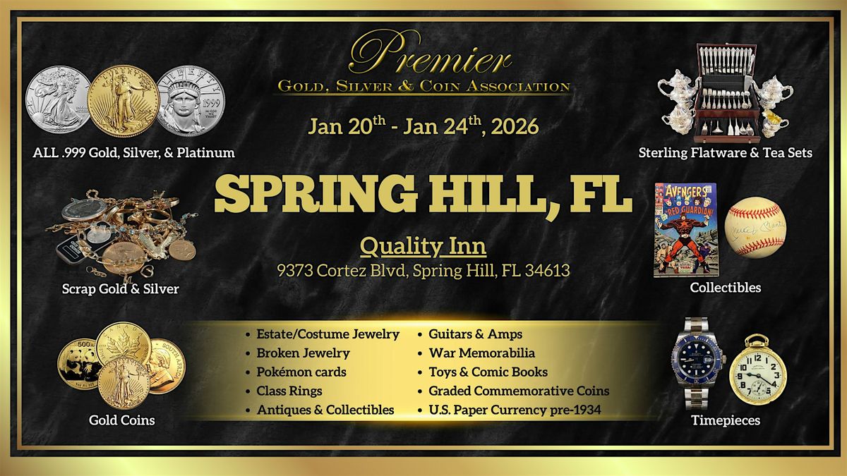 Spring Hill, FL FREE 5- Day Event