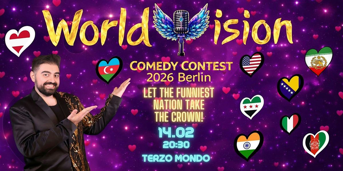 WorldVision Comedy Contest 14.02.2026 Berlin