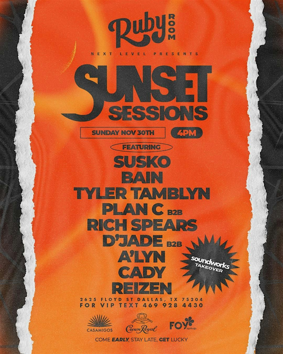 Sunset Sessions 11/23, 30 November | Event in Dallas | AllEvents