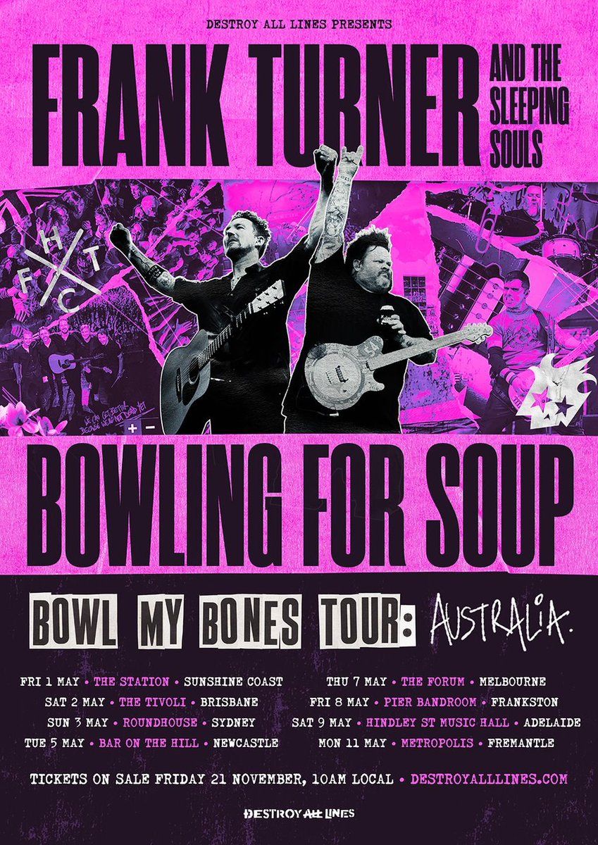 Bowling for Soup with Frank Turner at O2 Academy Glasgow, 29 June | Event in Glasgow | AllEvents