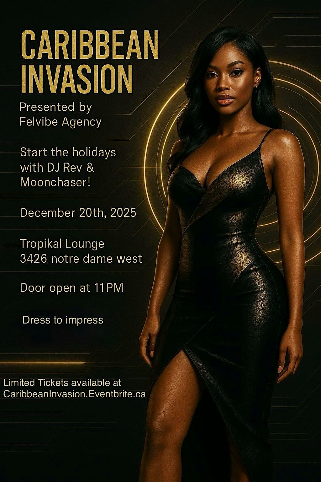 CARIBBEAN INVASION HOLIDAY'S EDITION, 20 December | Event in Montréal | AllEvents