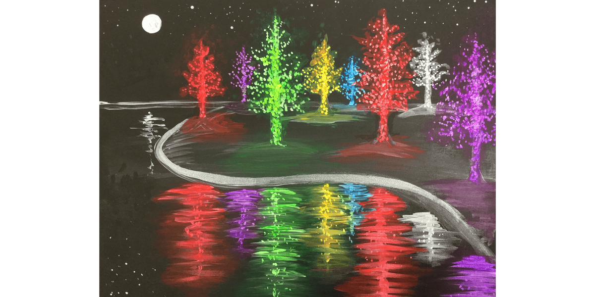 Light Up The Park - Paint and Sip in Phoenix | Classpop!™, 12 December | Event in Gilbert | AllEvents