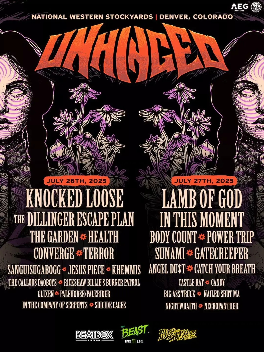 Unhinged Fest at National Western Complex, 26 July | Event in Denver | AllEvents