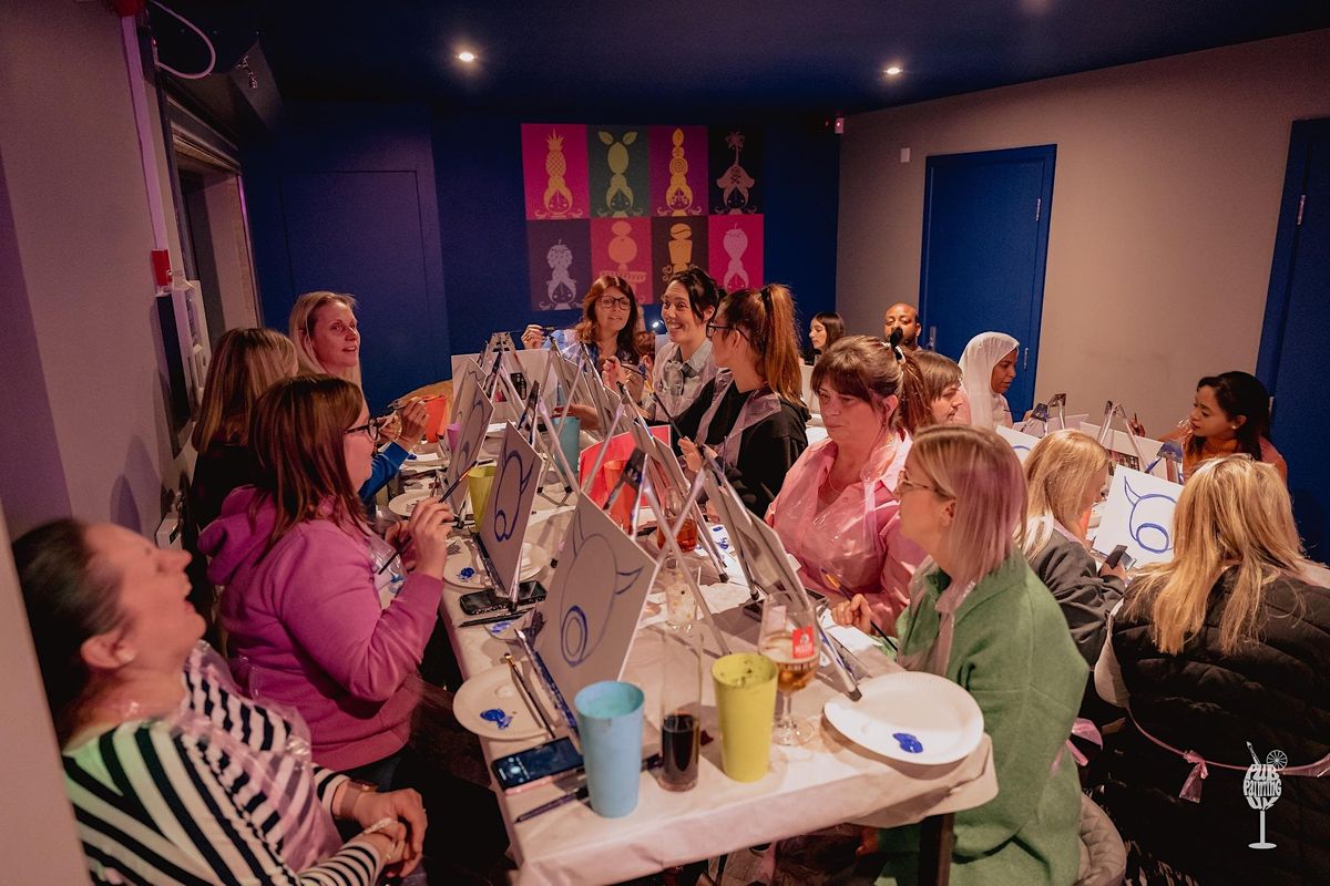 Pub Painting The Cocktail Pickers Club Garforth Leeds, The Cocktail