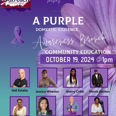 A Purple Domestic Violence Awareness Brunch, Catapult Outreach Inc ...