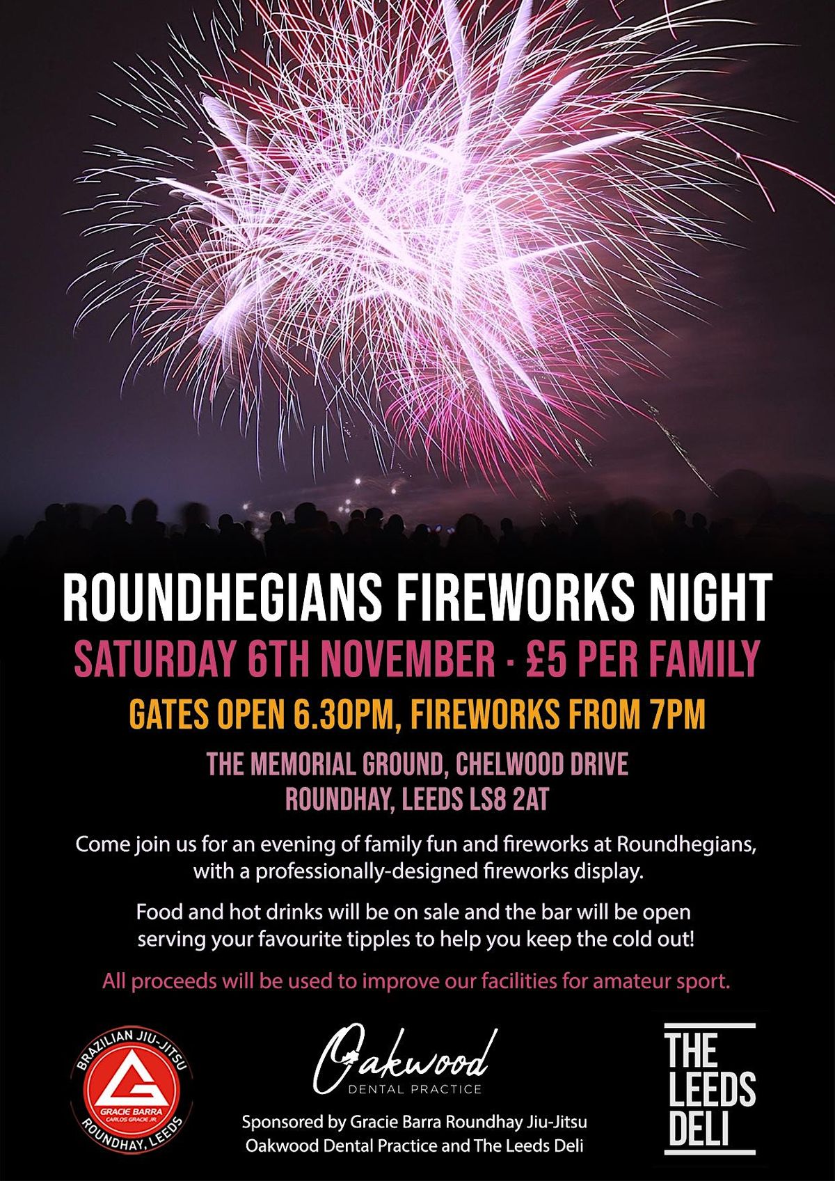 Roundhegians Fireworks Night 2023