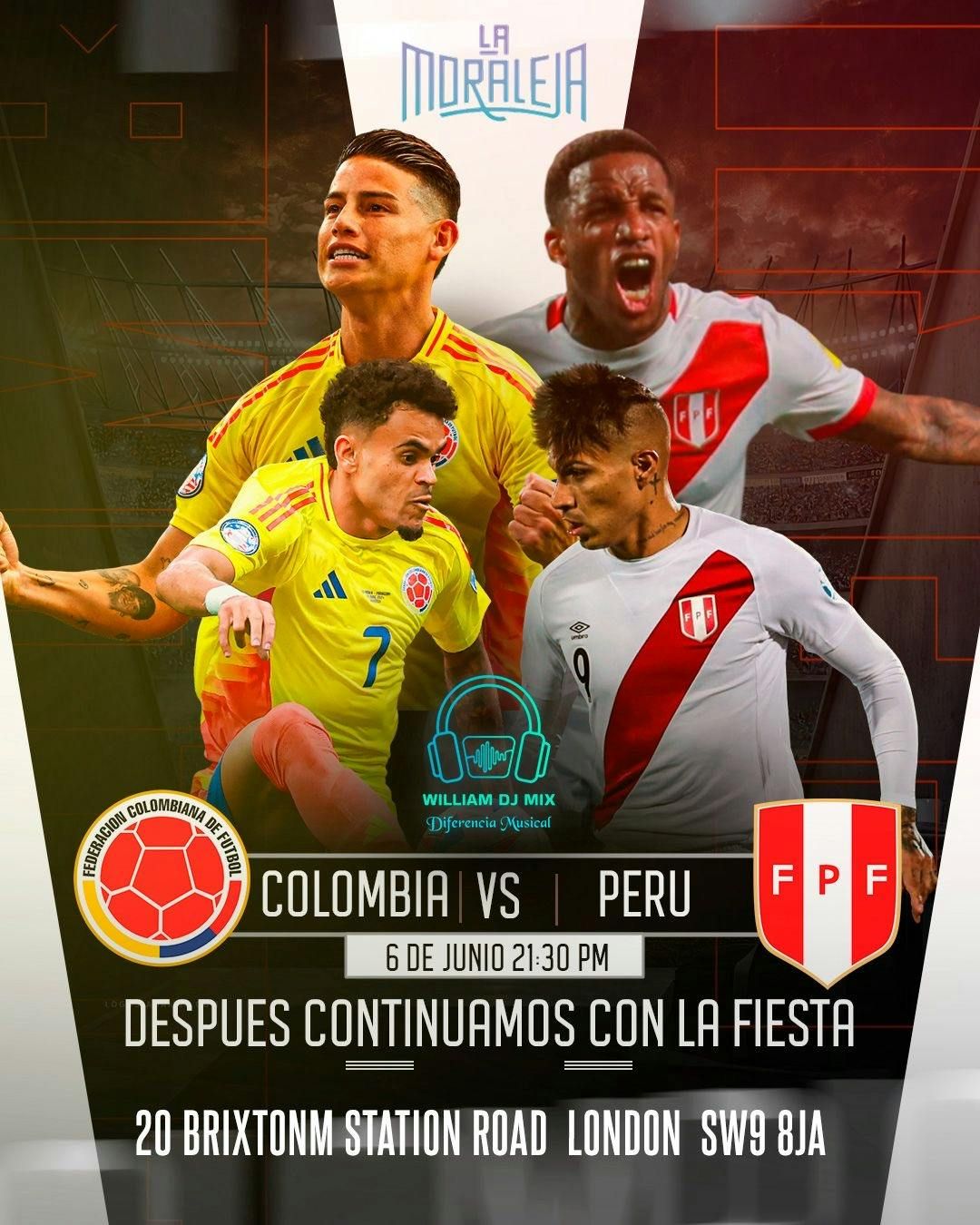 🇨🇴 COLOMBIA vs PERÚ 🇵🇪 | Event in London | AllEvents