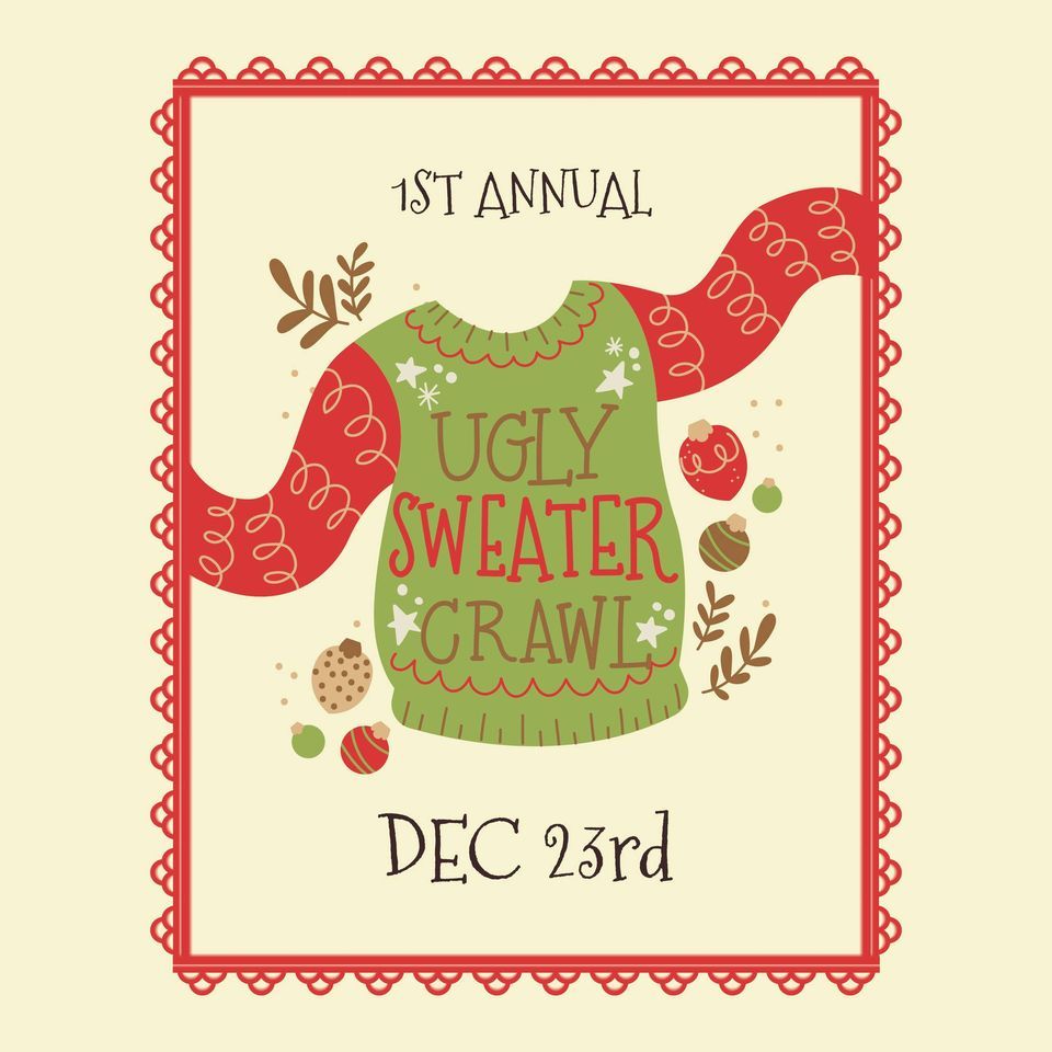 Ugly Christmas Sweater Pub Crawl, Main St, Oregon City, OR 97045, United States, December 23