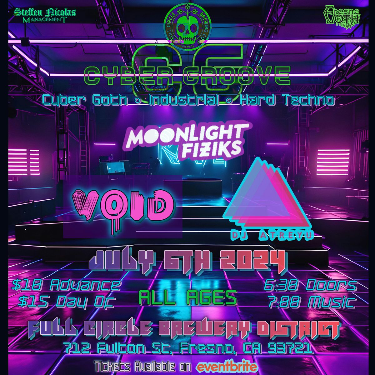 CyberGroove: Cyber Goth, Industrial, Hard Techno Rave, Full Circle ...