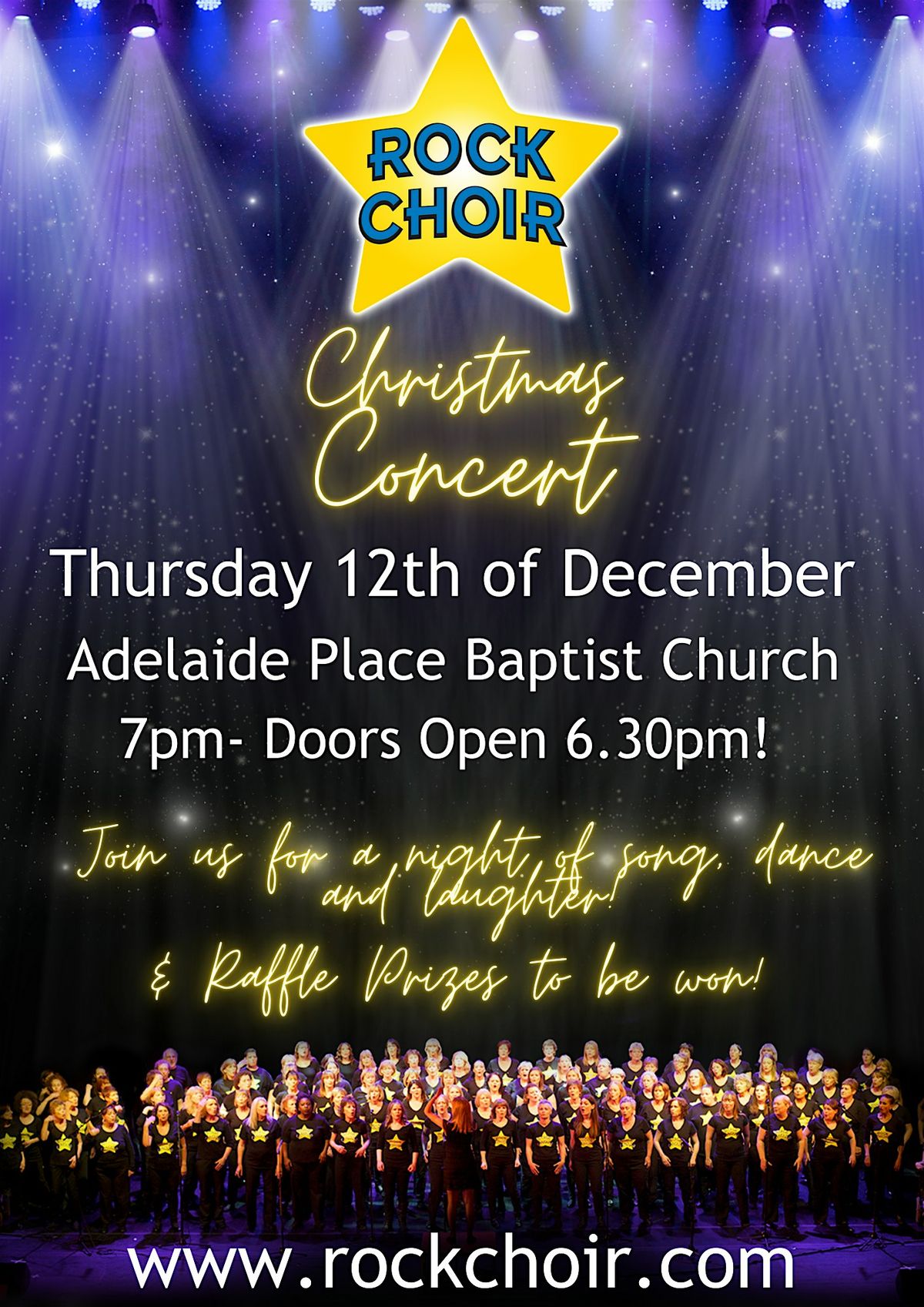 Rock Choir Giffnock and Newton Mearns  End Of Term Christmas Concert, 11 December | Event in Glasgow | AllEvents