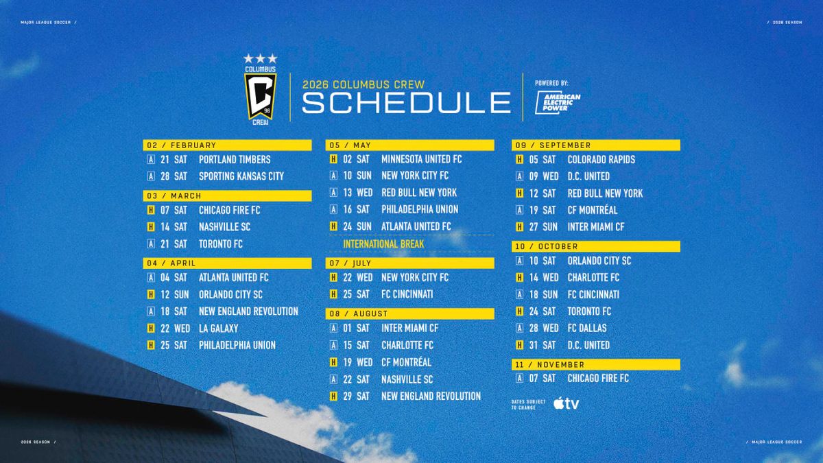 Columbus Crew Season Tickets (Includes Tickets To All Regular Season Home Games), 5 March | Event in Columbus