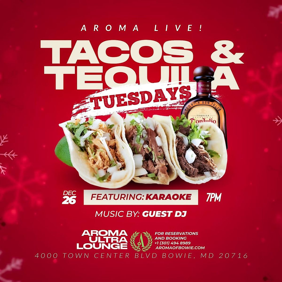 Tacos&Tequila Tuesdays | Event in Bowie | AllEvents