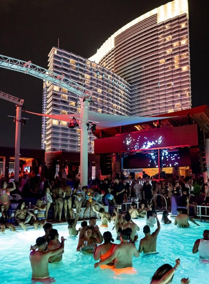 Drenched Sundays Pool Party At Marquee Free Admission And Free Drinks The Cosmopolitan Of Las Vegas June 12 To September 19 Allevents In
