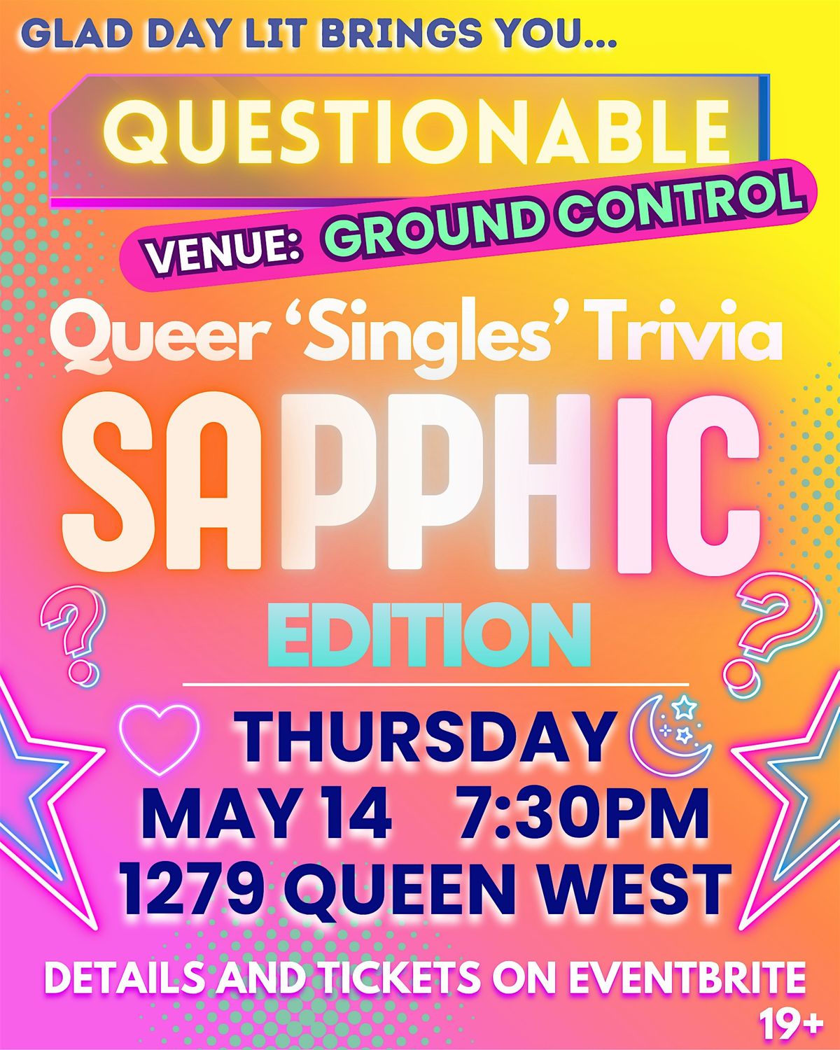 Questionable - SAPPHIC EDITION : Queer Singles Trivia