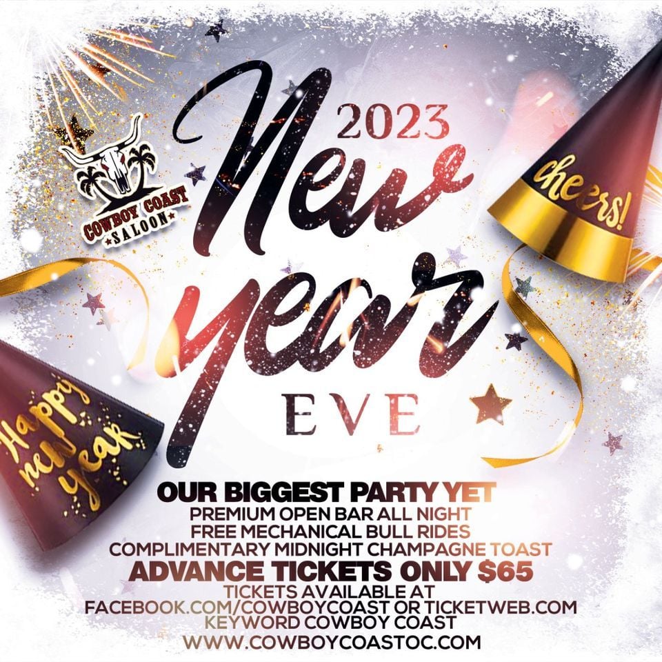 Cowboy Coast OPEN BAR NYE Cowboy Coast OC Ocean City December 31 To cowboy-coast-open-bar-nye-cowboy-coast-oc-ocean-city-december-31-to