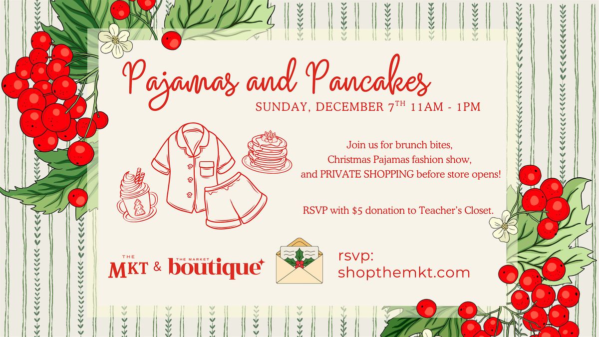Pajamas & Pancakes at The Mkt!, 7 December | Event in Acworth | AllEvents