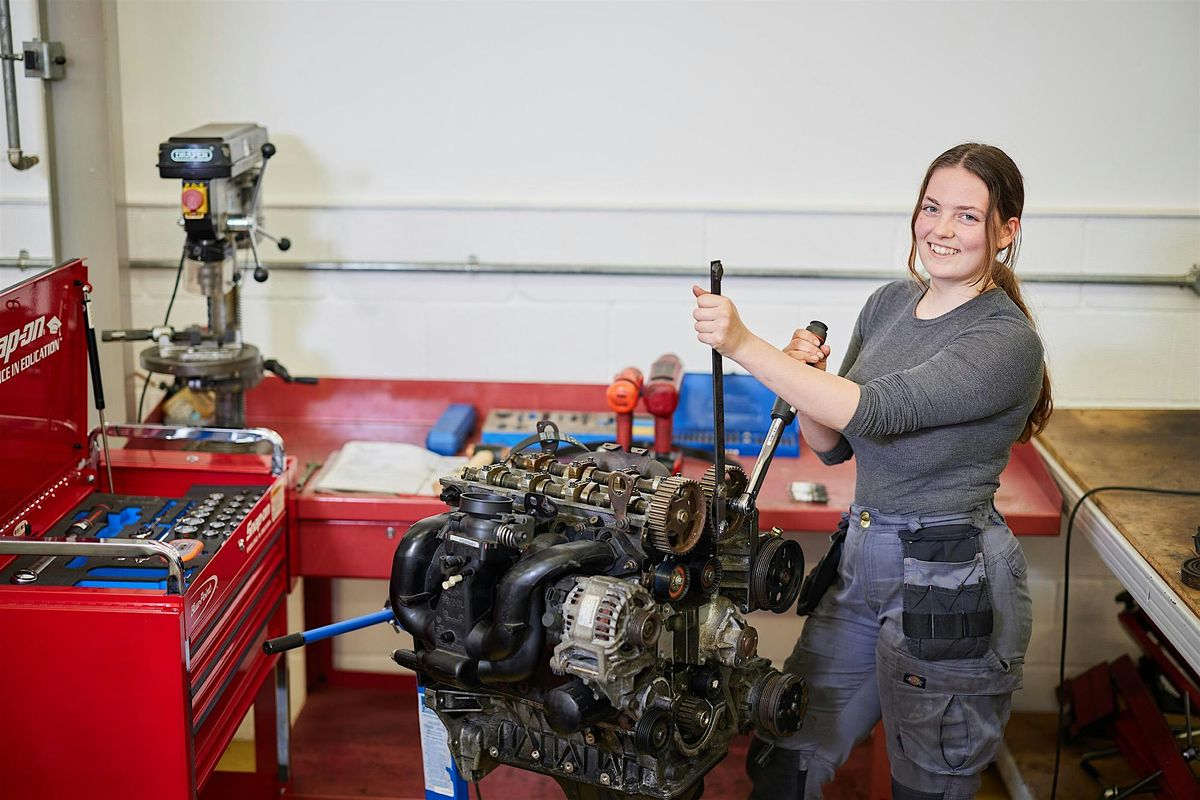 Girls in Gear: Automotive & Engineering Club - Taunton College