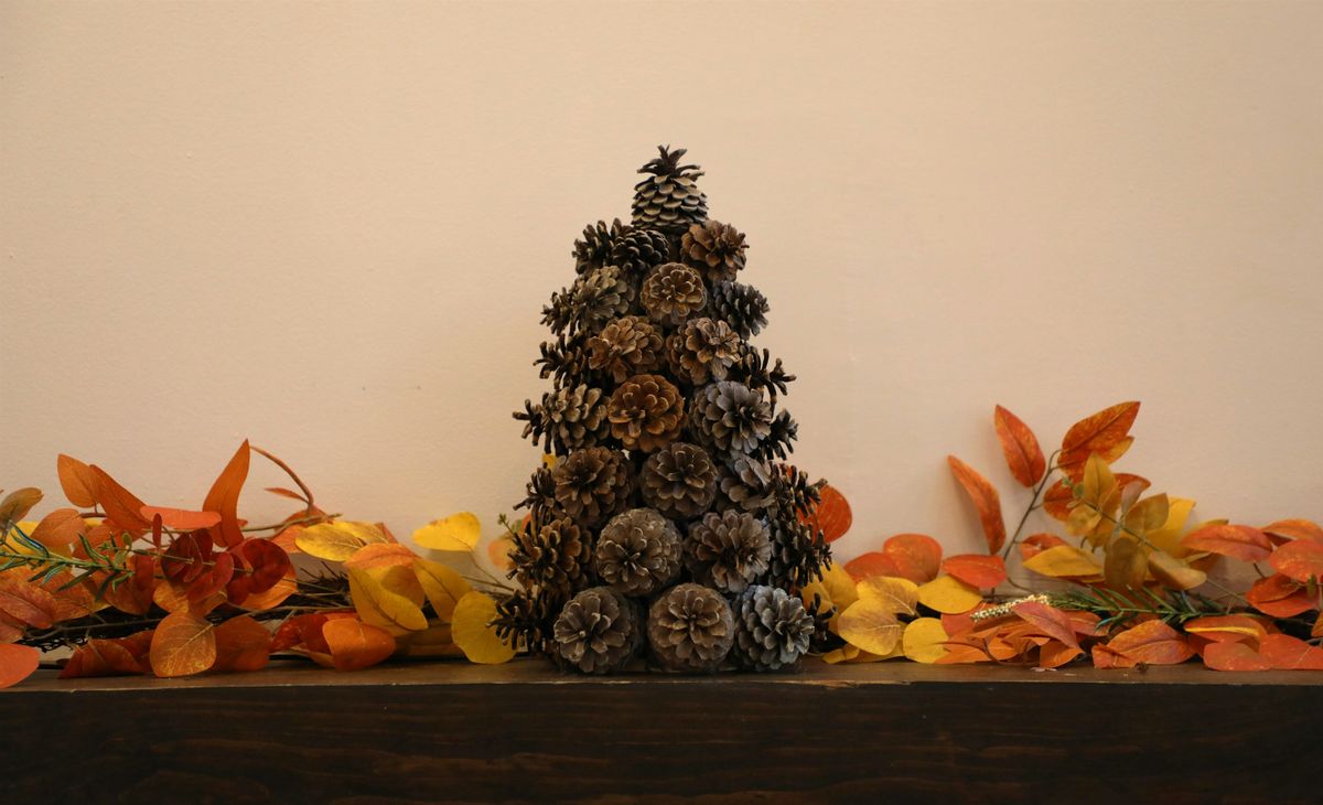Pinecone Christmas Tree Making, 13 December | Event in Plymouth | AllEvents