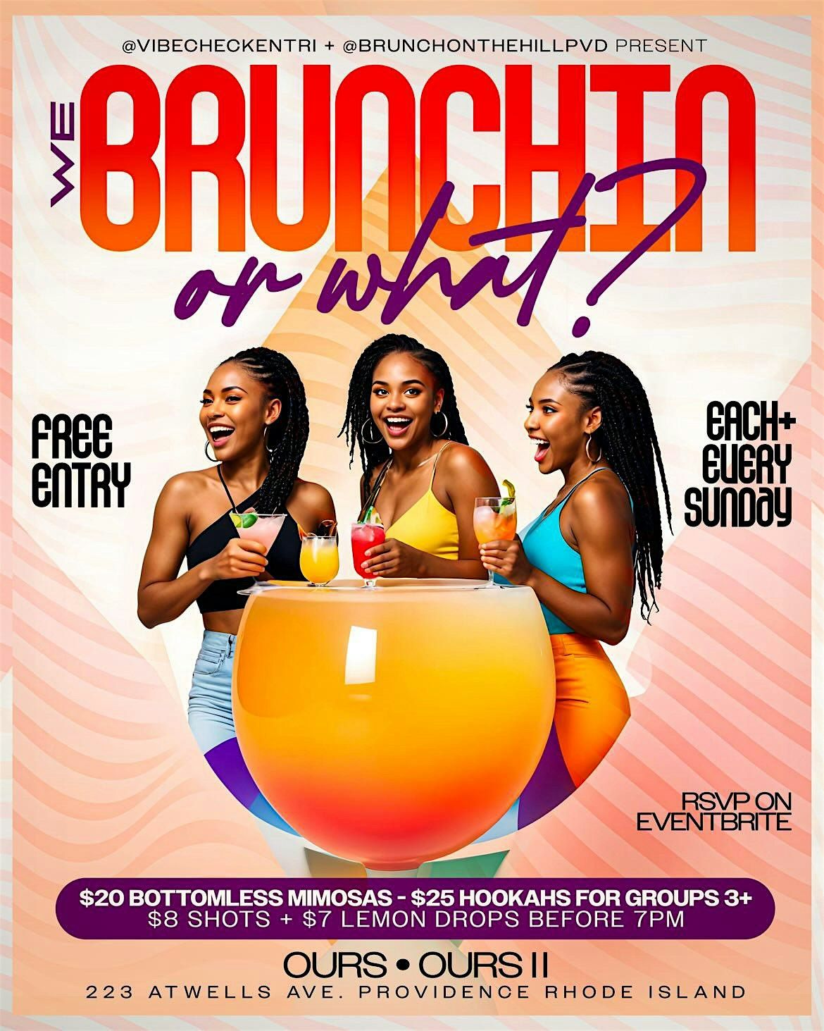 VIBE CHECK ENT PRESENTS: “WE BRUNCHIN OR WHAT” | Event in Providence | AllEvents
