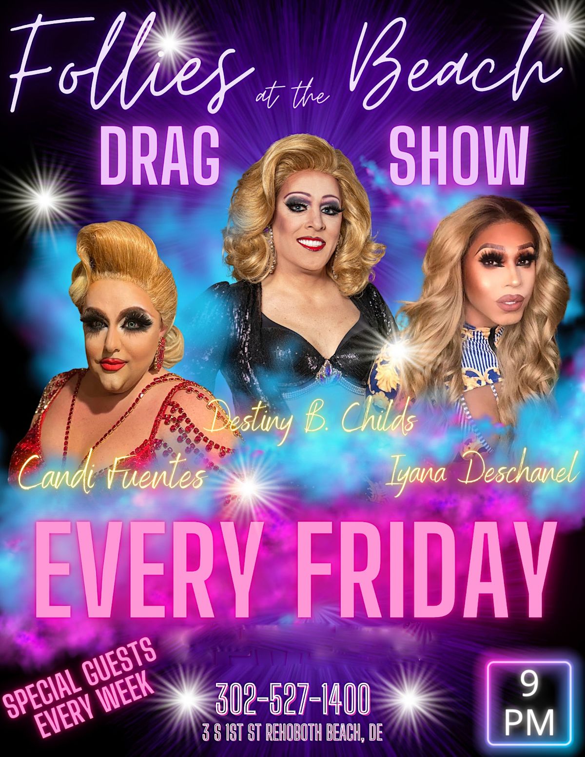 Drag Show Freddies Follies, Freddies Beach Bar Rehoboth Beach